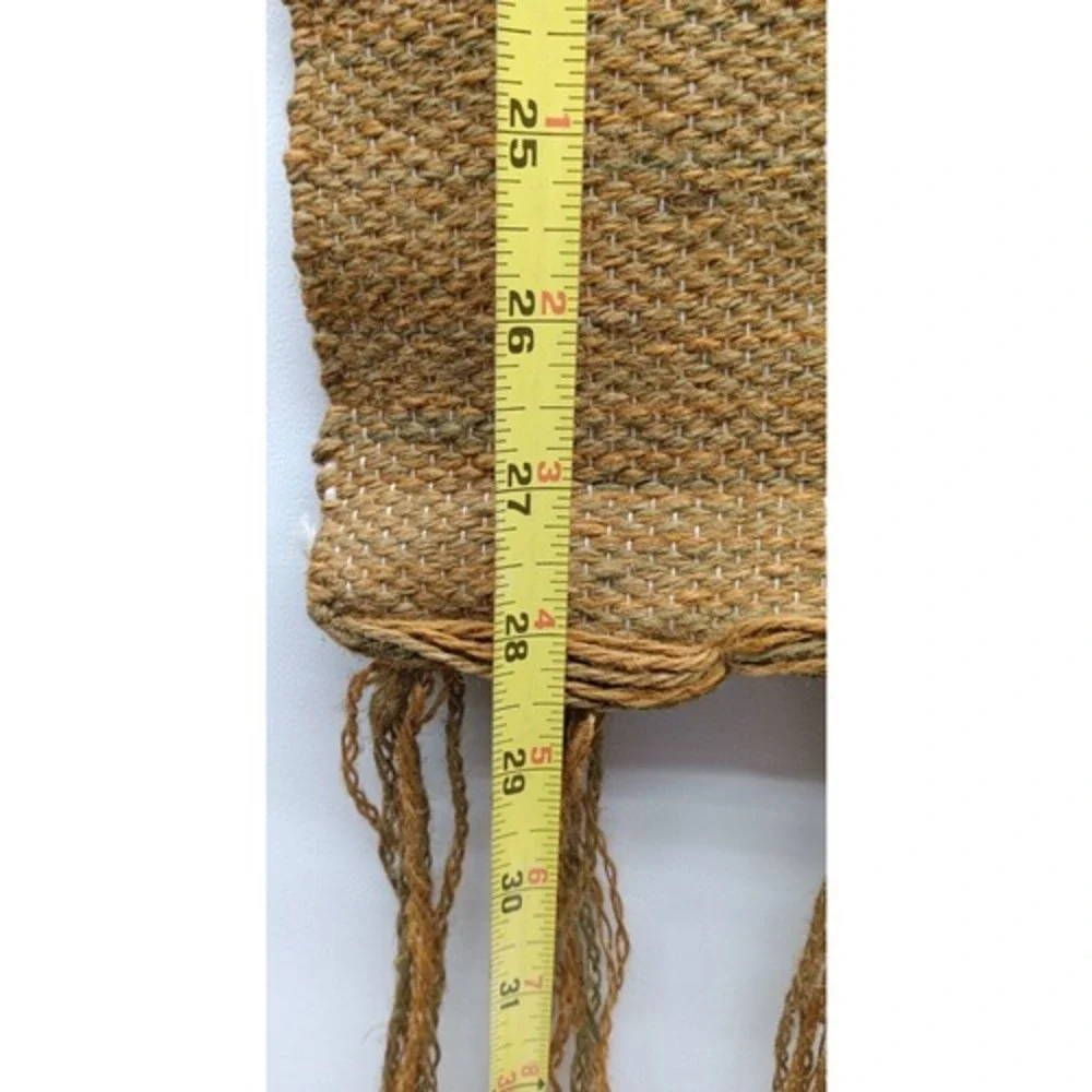 MICKEY MOUSE Woven Burlap Vintage‎ Wall Hanging Tapestry Embroidery Plays Tennis